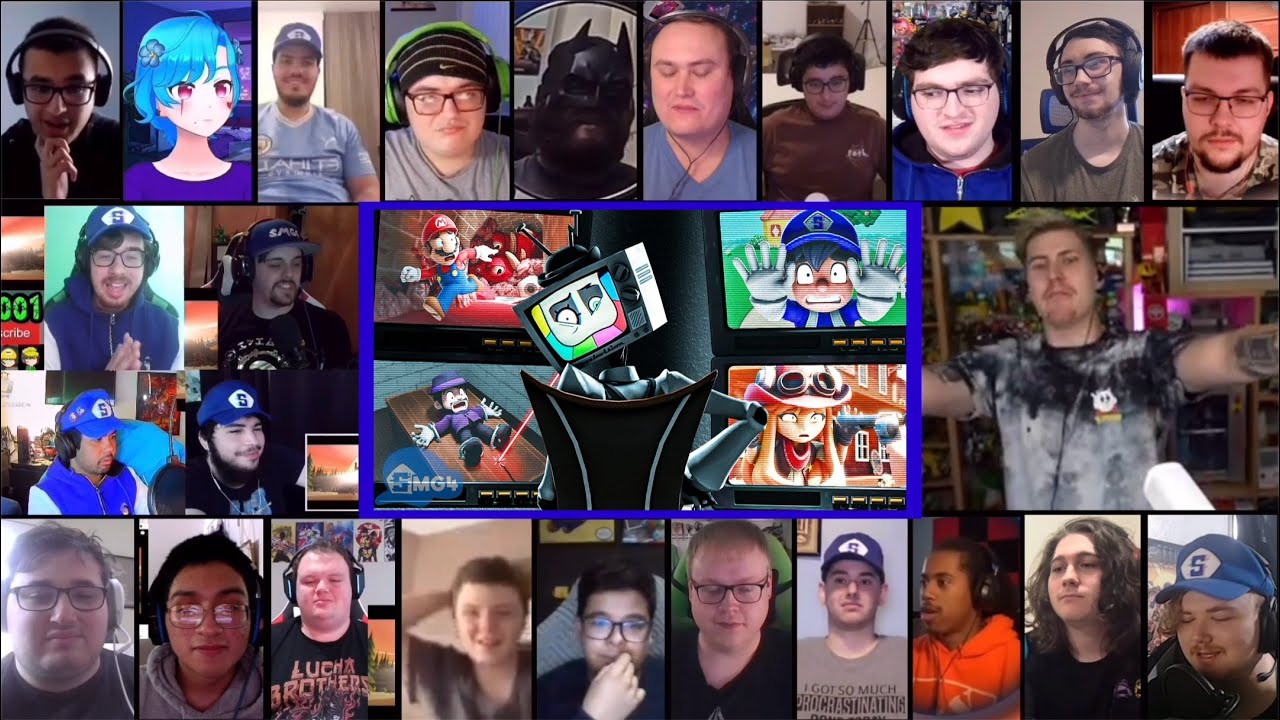 Super Version SMG4 Movie: PUZZLEVISION Reaction Mashup