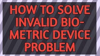 How to solve invalid biometric device problem of epunjab attendance app screenshot 5