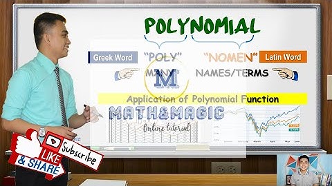 Grade 10: Polynomial and Polynomial Function (An Introduction)