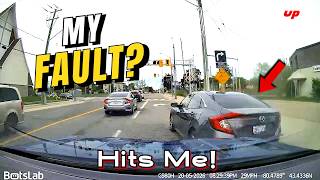 I WAS BLAMED FOR THIS ACCIDENT! Bad Driving, Car Crashes, Dashcam Video 914