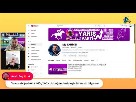 25 NİSAN 2024 PERŞEMBE ANKARA AT YARIŞ VAKTİ ÇAĞLAR ALTINOK MY TAHMİN