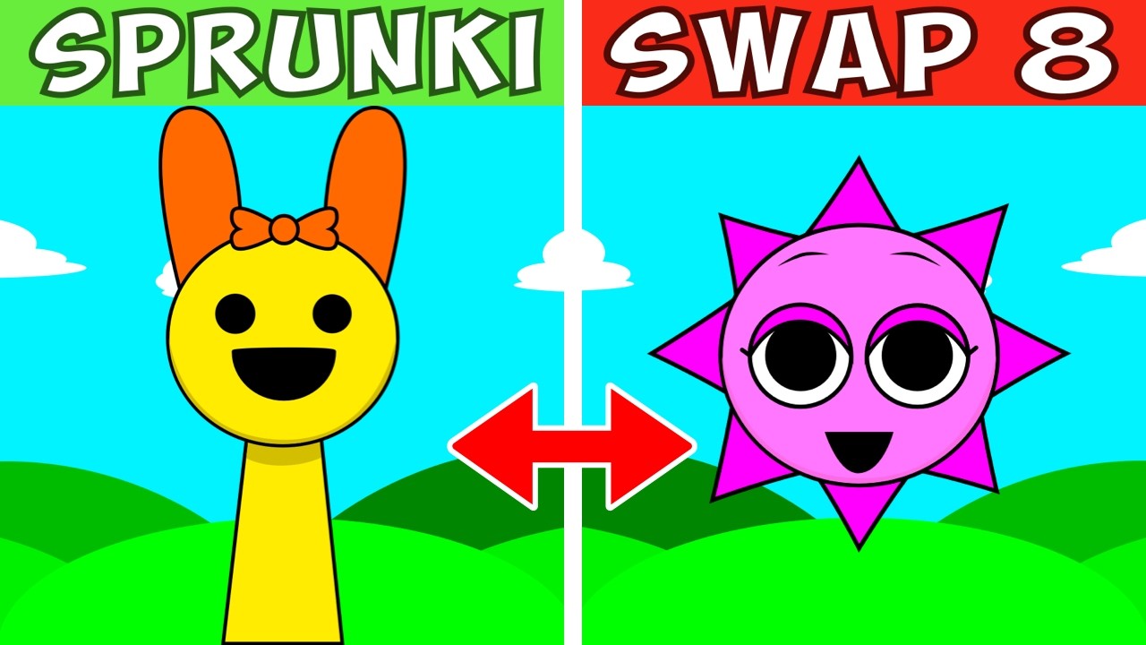 Incredibox Sprunki Phase 1 But Swapped 8