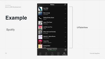 Intro to iOS Development: Lecture 4 - UITableView