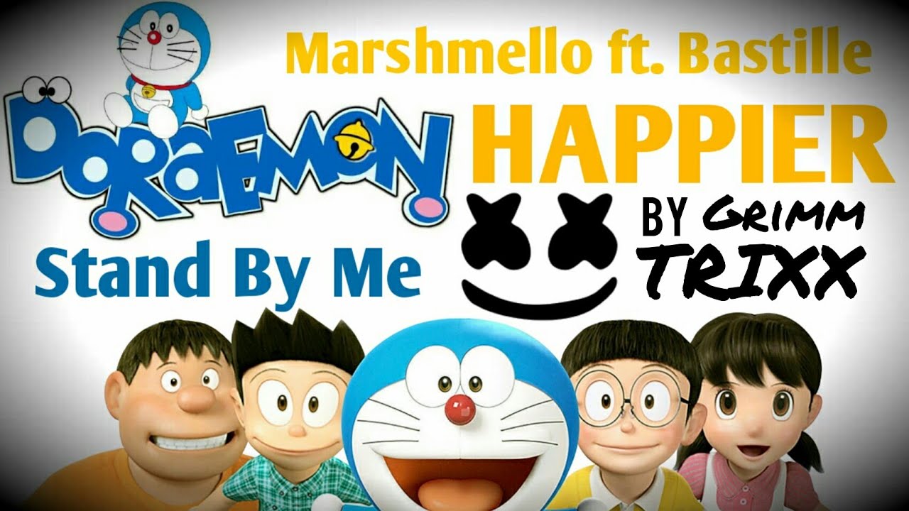 Doraemon Nobita Shizuka Happier Marshmello Feat Bastille Youtube - sad roblox story happier marshmello ft bastille youtube