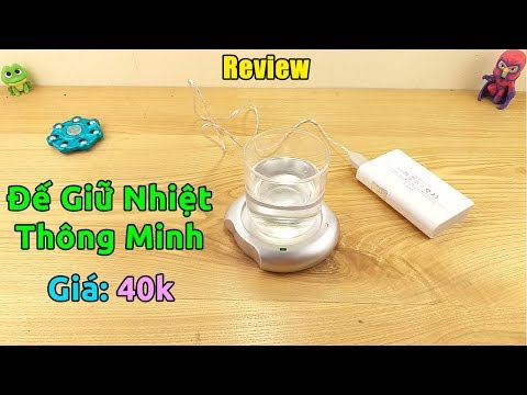 Video Trên tay đế tạo nhiệt thông minh giá rẻ - youtube