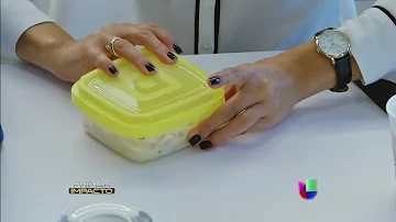 ¿Es seguro el tupperware para la comida caliente?