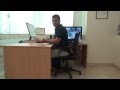 الجلوس السليم والصحيح في المكتب وأمام الكمبيوتر