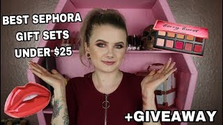 BEST SEPHORA HOLIDAY GIFT SETS UNDER $25 + GIVEAWAY | Vanessa Lopez