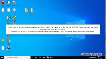 OpenJDK 14 Installation on Windows 10 with JAVA_HOME Environment Variable - Java SE 14 is Released