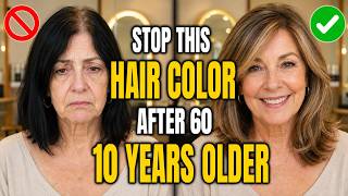 6 Hair Colors Aging Widows Over 60 by 10 Years (And What to Choose Instead)