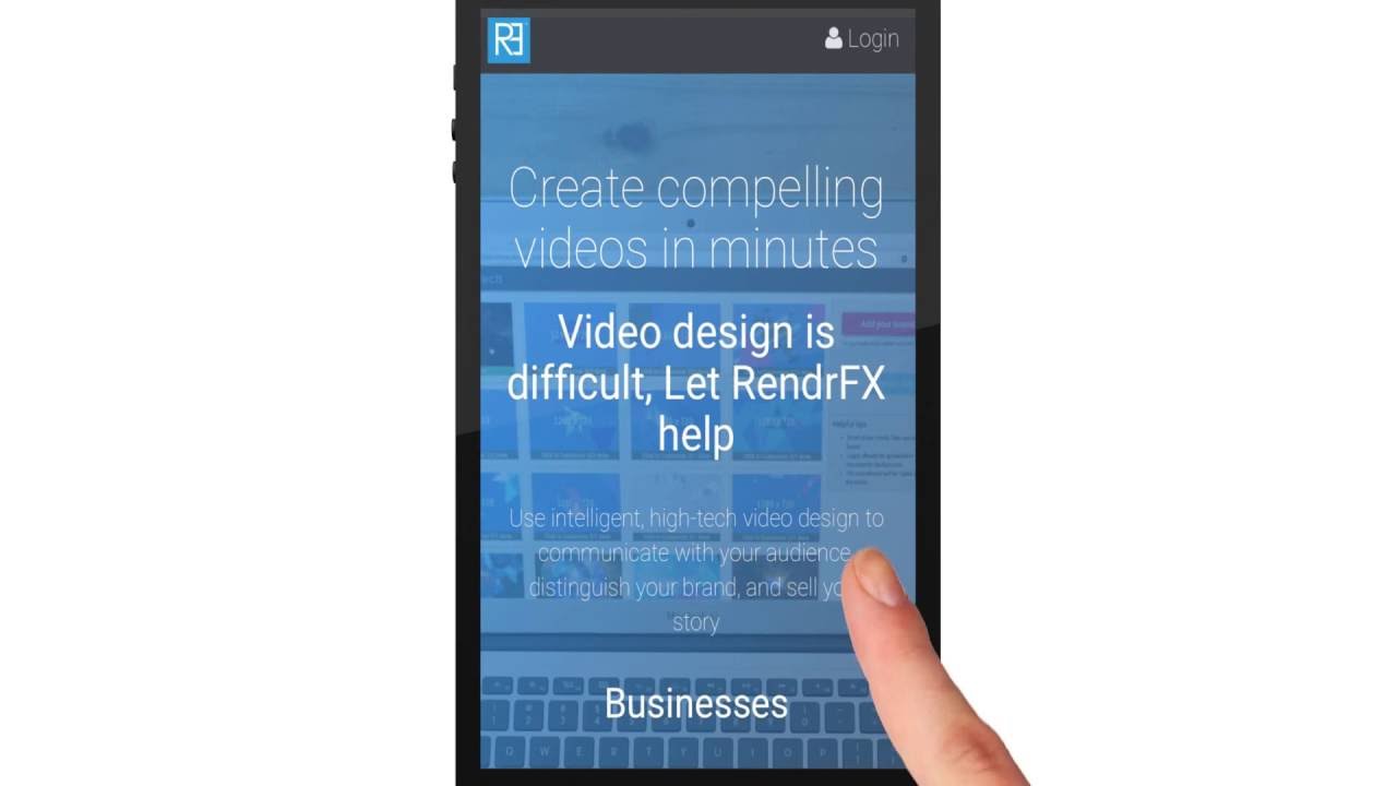 RendrFX: Easy, Affordable Professional Online Video (Social Video)