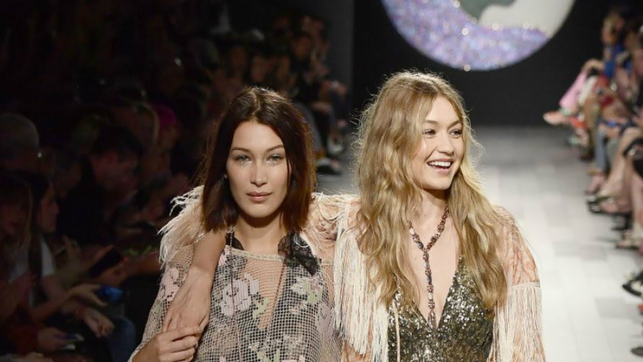 Gigi Hadid Ramp Walk Spring/Summer 2018