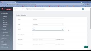 Create Discount in SpriiCommerce screenshot 5