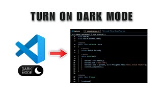 How To Enable Dark Theme On Visual Studio 2026