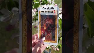 #shorts ОН УЙДЁТ ОТ ЖЕНЫ❓#гадание #tarot #приворот #video #best #обряды Расклад Таро