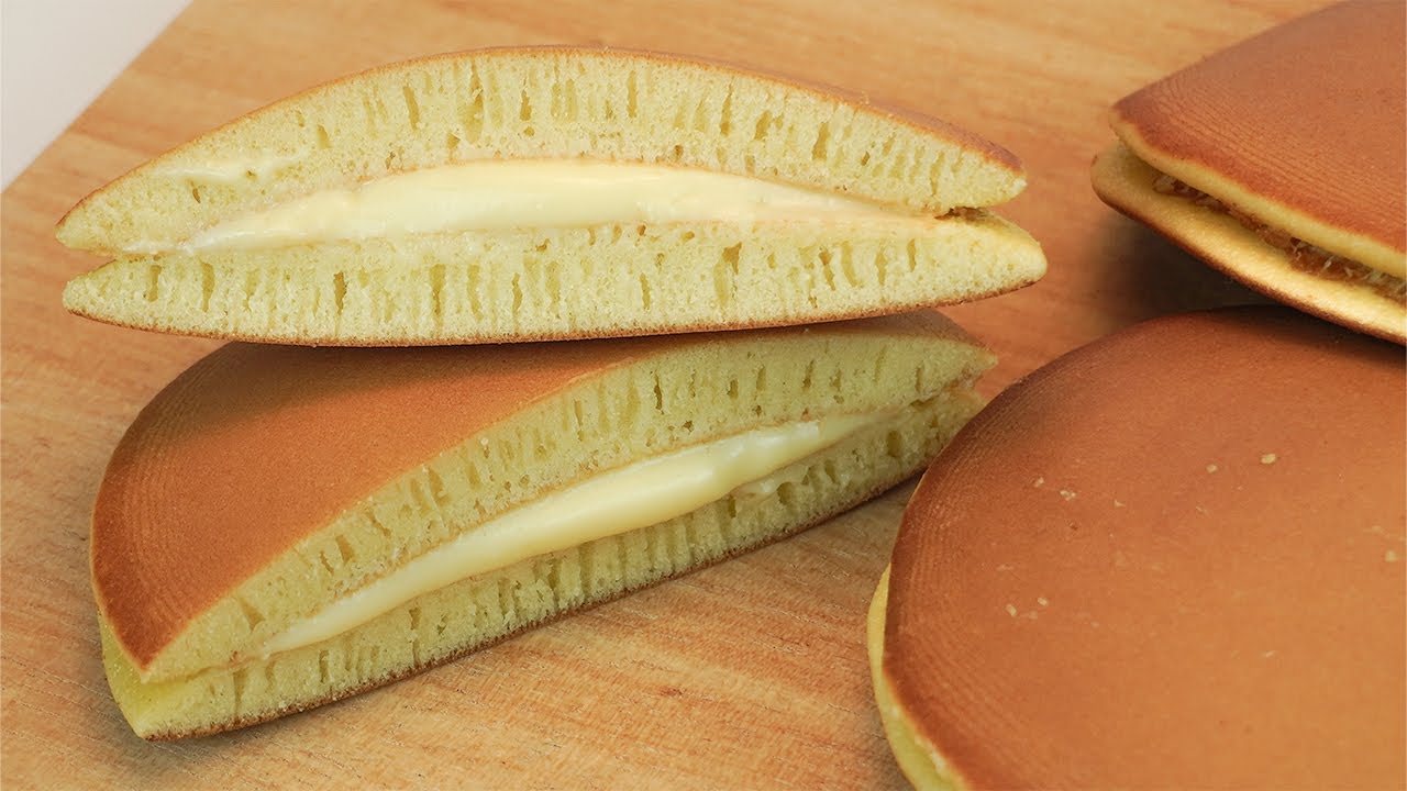 Easy Japanese Pancakes With Custard Filling The Best Dorayaki Recipe