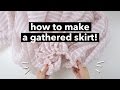 Easy DIY Gathered Skirt (+bonus Etsy field trip!) | WITHWENDY