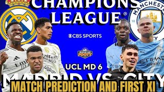 🚨✅Man City vs Real Madrid – SHOCK Predicted Lineup with Haaland, Semenyo & Guehi!”