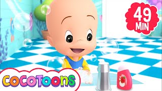 Wash your hands and more nursery rhymes for kids from Cleo and Cuquin - Cocotoons by Cocotoons - Nursery Rhymes and Kids Songs 111,642 views 1 month ago 49 minutes