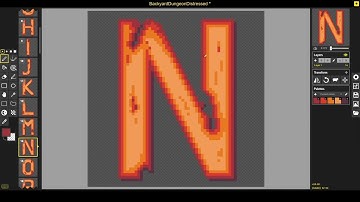 Distressing a Pixel Art Font