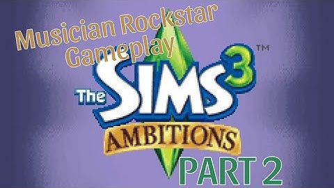 The Sims Ambition JAVA Mobile Game - Musician Sim Part 2.