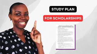 How to Write a Clear Study Plan for Scholarship Applications