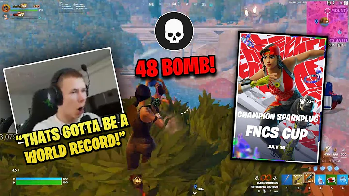 MrSavage and Mongraal Drop 48 KILLS In FNCS CUP | Full Game