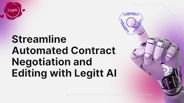 Streamline Automated Contract Negotiation and Editing with Legitt AI
