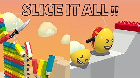 Slice it All 😱✨ All Levels Gameplay  New Update  Android , iOS  v.4