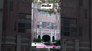 Hello Centro Escolar University 🩷 #céu  #manila #philippines #viral #trending #shorts #short