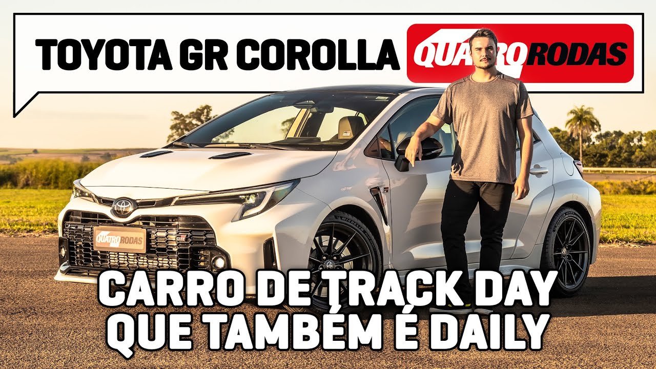 Toyota GR Corolla é ESPORTIVO MANUAL de 304 cv que roda (quase) como um sedã