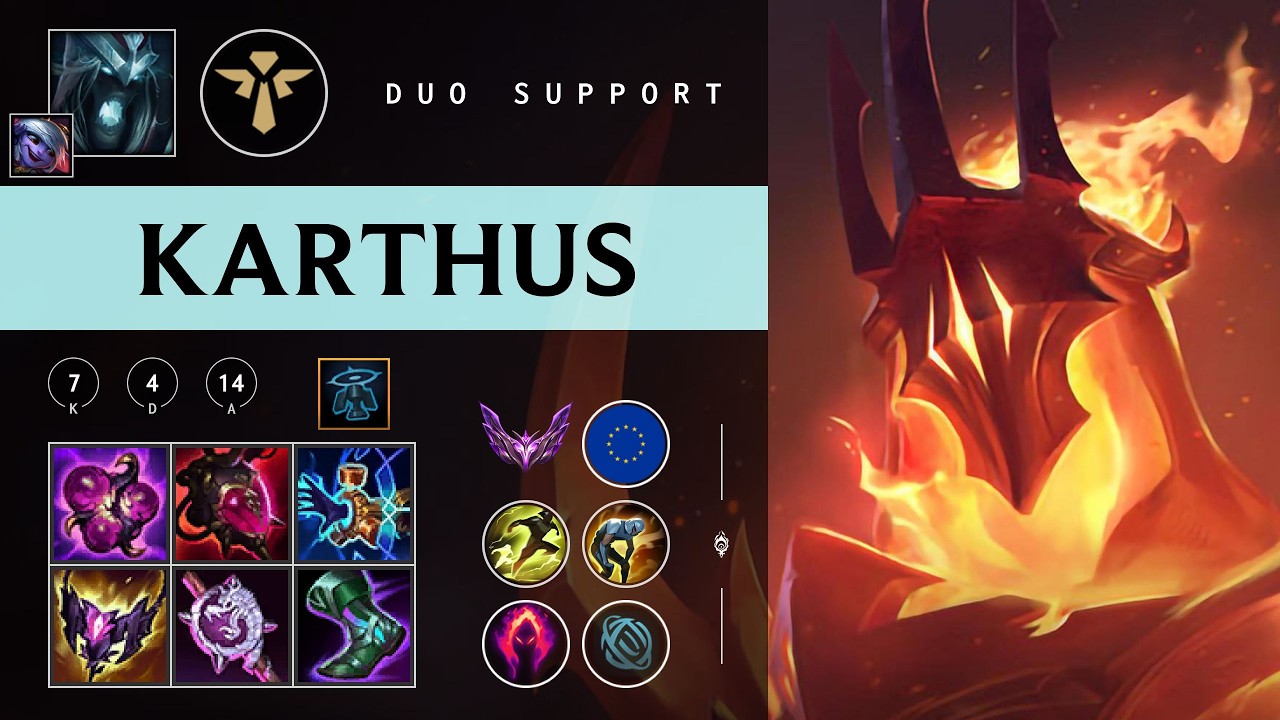 Karthus Support vs Janna - EUW Master Patch 26.04