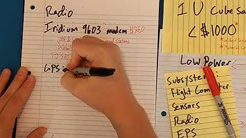 Building a CubeSat for less than $1000 -- Part 2 -- Budget Outline