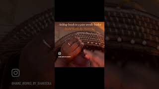Celebrity Pine Needle Basketry-Adding Beads to a Pine Needle Basket-Sculptural Pine Needle Basket With Pearls Wealth