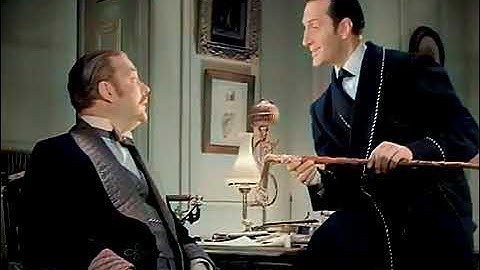 🌈 Sherlock Holmes - Hound of the Baskervilles (1939) 🎬 Colorized