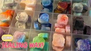 [ASMR] Sealing wax with a new wax!✨Wax cleanup✨