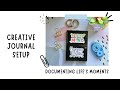Creative Journal Setup