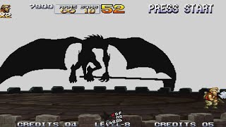 Metal Slug 5 Jefe Final Scyther Con Solo Pistola Estandar