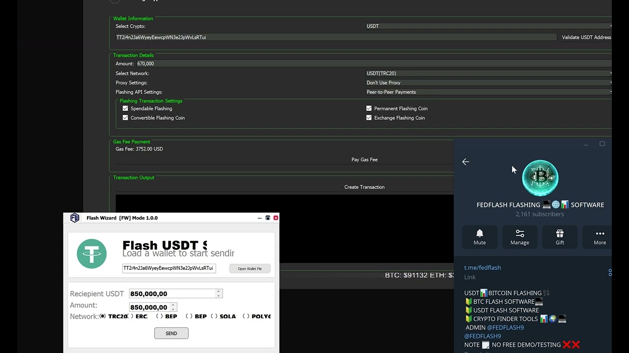 How to send Flash to Metamask Wallet| Flash usdt software | how to Generate flash tokens new methods