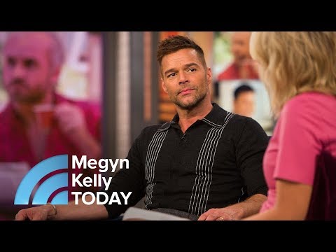 Ricky Martin Talks About His Role In Versace ‘Crime Story’ On FX | Megyn Kelly TODAY