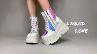 CAPE ROBBIN | Shop Cape Robbin Liquid Love Platform Boots at