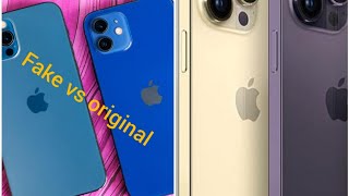 Fake And Original Iphones( Watch This Video Before Buying Your IPhone)