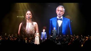 Andrea Bocelli. Time to say goodbye . Believe world tour, Rosemont Illinois. October 14, 2021