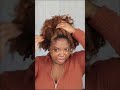 I tried….. #naturalhairstyles #lowtensionhairstyles