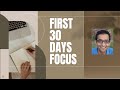What to focus on in the first 30 days of a new role