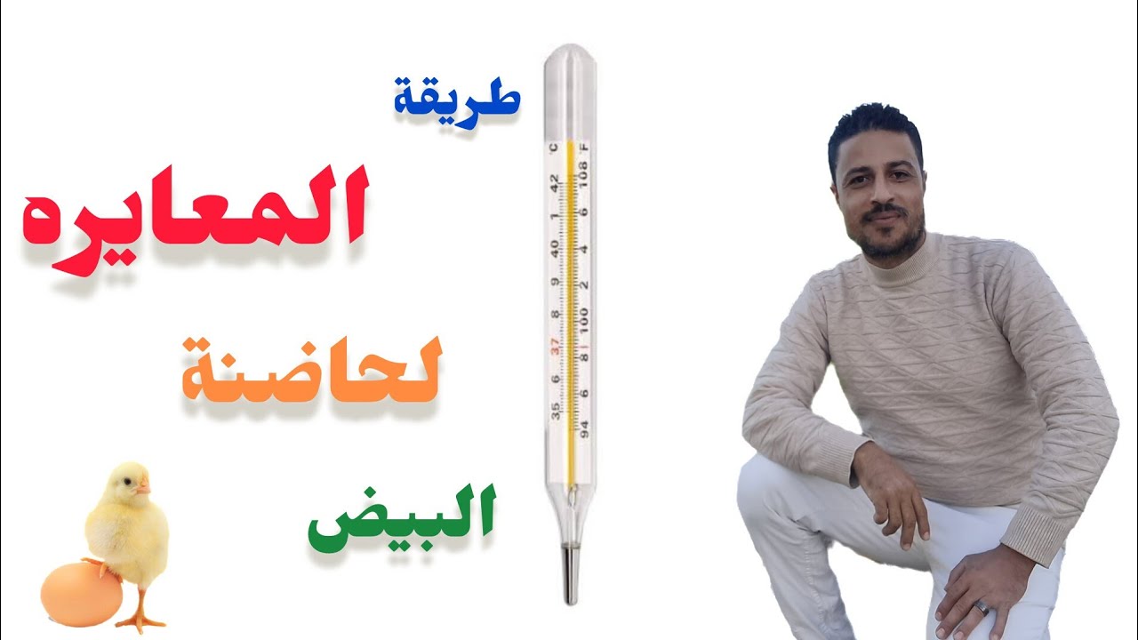 أسهل طريقة معايرة الفقاسه لدرجات الحراره الفعليه داخل الفقاسة #فقاسات #فقاسة #طيور 