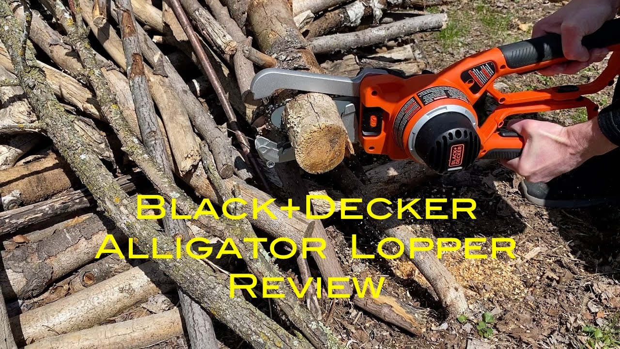 BLACK DECKER LP1000 Alligator Lopper Chainsaw