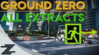 GROUND ZERO - ALL EXTRACT LOCATIONS - Escape From Tarkov's New Location!