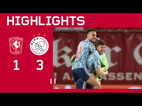 Highlights | FC Twente - Ajax | Eredivisie | HUNTELAAR TO THE RESCUE