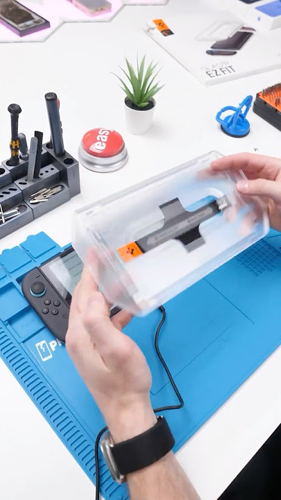 What Happens If You Replace The Switch 2’s Plastic Screen Protector… #Shorts